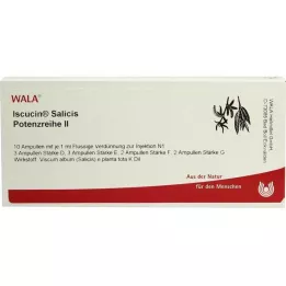 ISCUCIN salicis potencia sorozat II ampullák, 10X1 ml