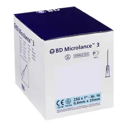 BD MICROLANCE Kanül 23 G 1 0,6x25 mm, 100 db