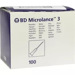 BD MICROLANCE Kanül 26 G 1/2 Insul.0,45x13 mm, 100 db