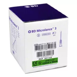 BD MICROLANCE Kanül 21 G 2 0,8x50 mm, 100 db