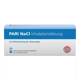 PARI NaCl inhalációs oldat ampullák, 20X2,5 ml