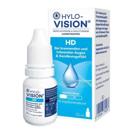 HYLO-VISION HD Szemcsepp, 15 ml