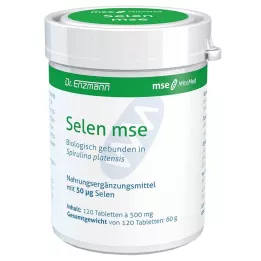 SELEN MSE 50 µg-os tabletta, 120 db
