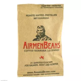 AIRMENBEANS a legjobb kávépasztillák guaránával, 21 db
