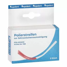 POLIERSTREIFEN fogköztisztításhoz, 5 db