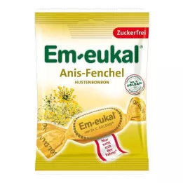 EM Eucal Anis Fennel Cukormentes, 75 g