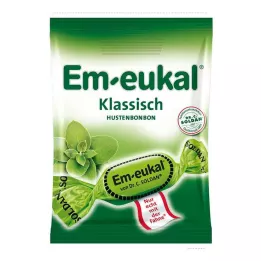EM-EUKAL Klasszikus cukros cukorka, 75 g