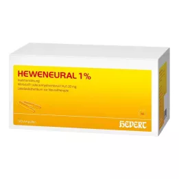 HEWENEURAL 1%-os ampullák, 100X2 ml