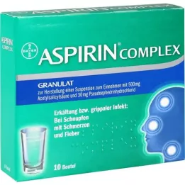 ASPIRIN COMPLEX btl.m.gran.z.hherst.e.suf.z.ne., 10 db