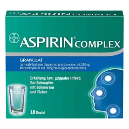 ASPIRIN COMPLEX Btl.m.Gran.z.Herst.e.Susp.z.Einn., 10 db