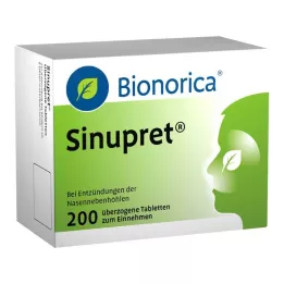 SINUPRET bevont tabletta, 200 db