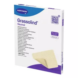 GRASSOLIND A kenőcsök 10x10 cm -es steril, 10 dbtömörítését tömörítik