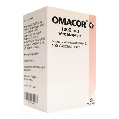 OMACOR 1000 mg-os lágy kapszula, 100 db