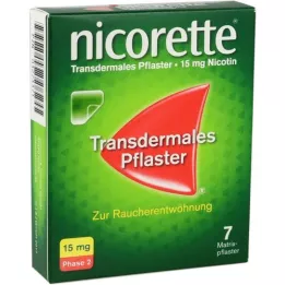 NICORETTE TX Pflaster 15 mg, 7 db