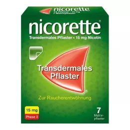 NICORETTE TX Tapasz 15 mg, 7 db