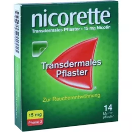 NICORETTE TX Pflaster 15 mg, 14 db