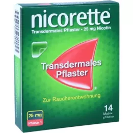 NICORETTE TX Pflaster 25 mg, 14 db