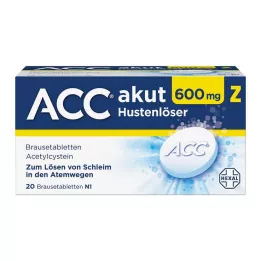 ACC akut 600 Z köhögéscsillapító pezsgőtabletta, 20 db