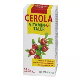 CEROLA C-vitamin Taler Grandel, 16 db