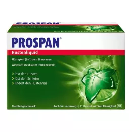 PROSPAN Köhögéscsillapító folyadék tasakban 21db, 21X5 ml