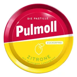 PULMOLL Citromos cukormentes cukorka, 50 g