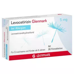 Levocetirin Glenmark 5mg, 20 db
