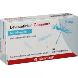 Levocetirin Glenmark 5mg, 50 db