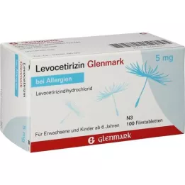 Levocetirin Glenmark 5mg, 100 db
