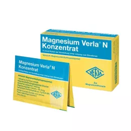 MAGNESIUM VERLA N koncentrátum por orális adagolásra, 20 db