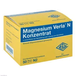 MAGNESIUM VERLA N koncentrátum por orális adagolásra, 50 db