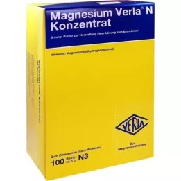 MAGNESIUM VERLA N koncentrátum Plv.z.H.e.L.z.Einn., 100 db