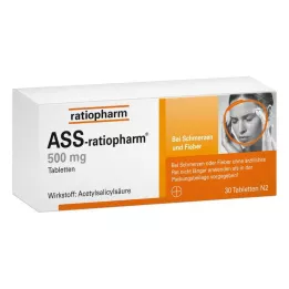 ASS-ratiopharm 500 mg tabletta, 30 db