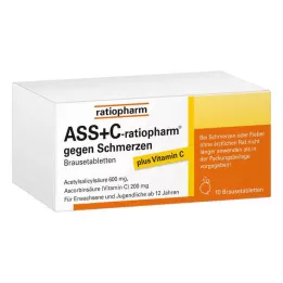 ASS + C-ratiopharm fájdalom ellen pezsgőtabletta, 10 db