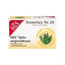 H&amp;S Bordásfű szűrőzsákok, 20X1,5 g
