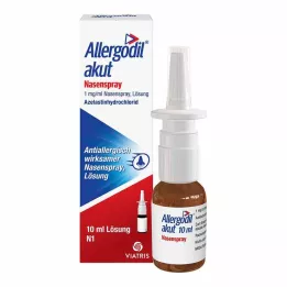 ALLERGODIL akut orrspray, 10 ml