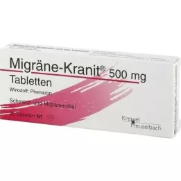 MIGRÄNE KRANIT 500 mg tabletta, 20 db
