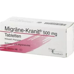 MIGRÄNE KRANIT 500 mg tabletta, 50 db