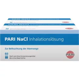PARI NaCl inhalációs oldat Ampoules, 120x2,5 ml