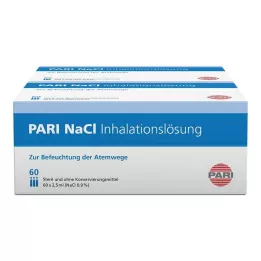 PARI NaCl inhalációs oldat ampullák, 120X2,5 ml