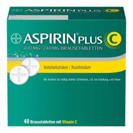 ASPIRIN plusz C pezsgőtabletta, 40 db