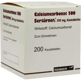 Kalcium-karbonát 500, 200 db