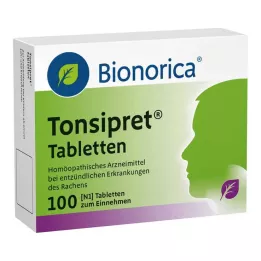 TONSIPRET Tabletta, 100 db