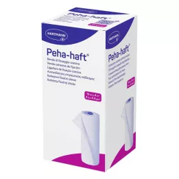 PEHA-HAFT Rögzítő kötszer latexmentes 10 cmx4 m, 1 db