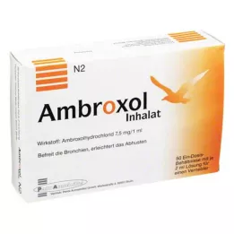 AMBROXOL Inhalációs oldat porlasztóhoz, 50X2 ml