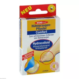 HÜHNERAUGENPFLASTER Komfort hidrokolloid, 6 db