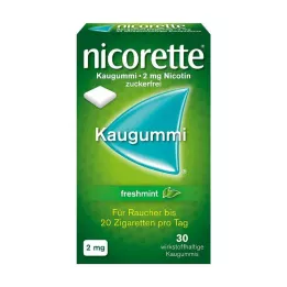 NICORETTE 2 mg frissmenta rágógumi, 30 db