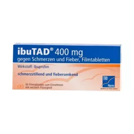 IBUTAD 400 mg fájdalomra és lázra, filmtabletta, 50 db