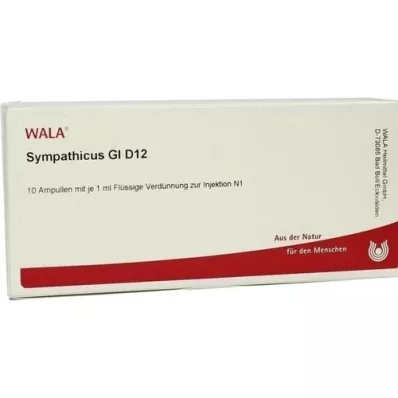SYMPATHICUS GL D 12 ampulla, 10X1ml
