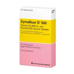 ZYMAFLUOR D 500 tabletta, 30 db