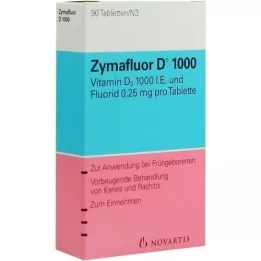 ZYMAFLUOR D 1000 tabletta, 90 db